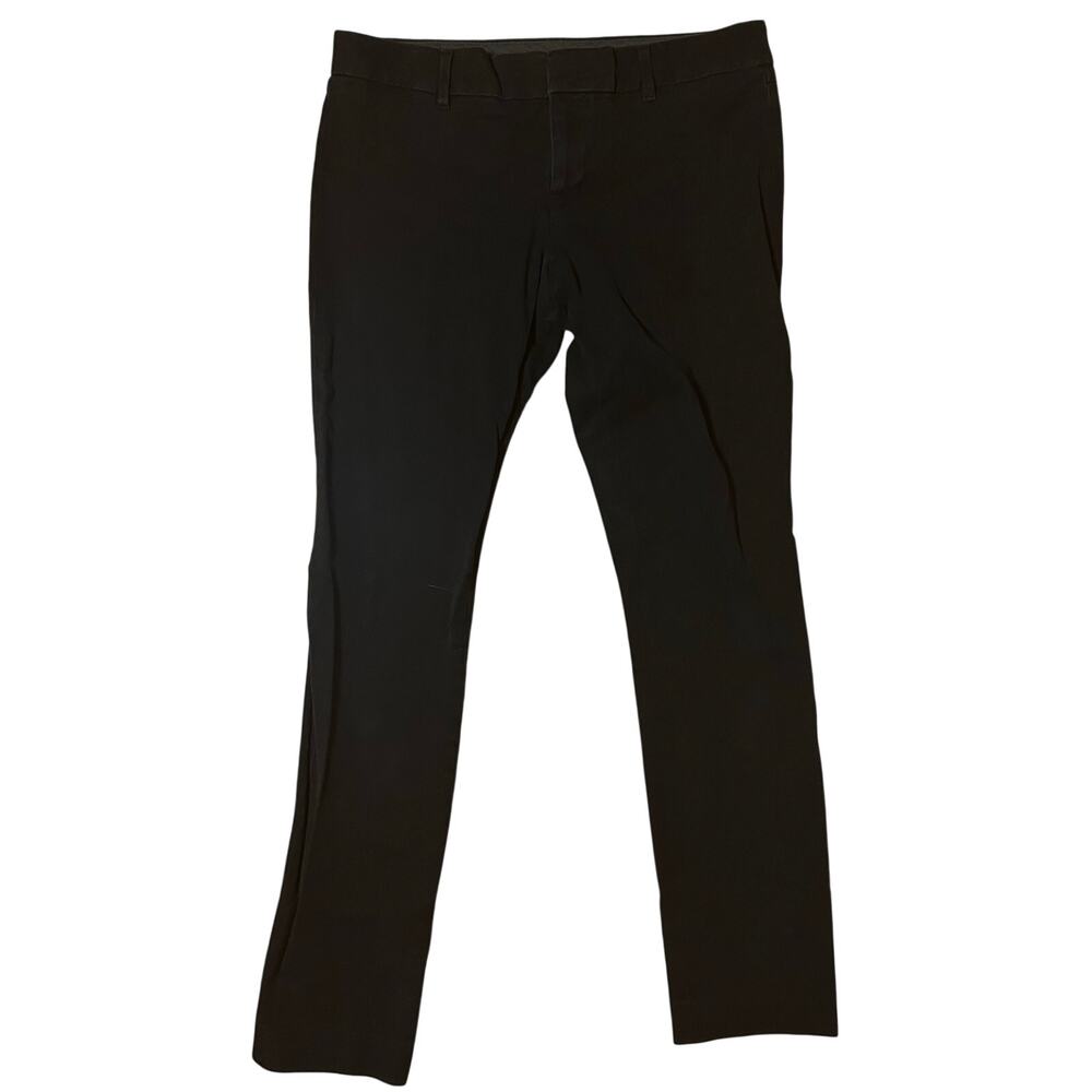 Gap Really Skinny Black Bi-Stretch Cotton Pants Size 8R